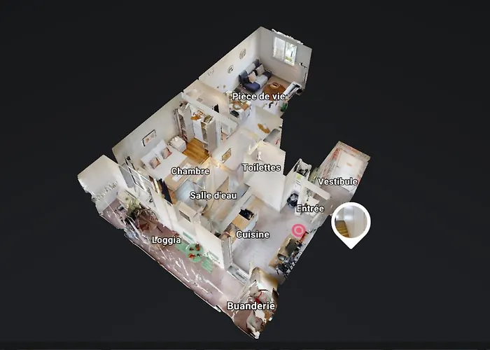 Appartement Expat Renting - Le Bohème Zen - Proche Airbus Colomiers