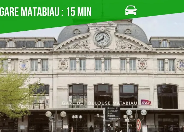 Appartement Expat Renting - Le Bohème Zen - Proche Airbus