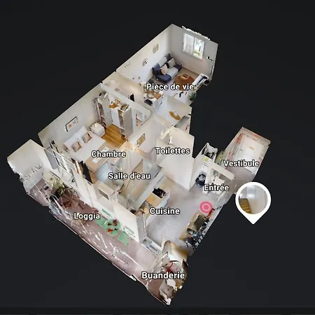 Apartment Expat Renting - Le Boheme Zen - Proche Airbus Colomiers
